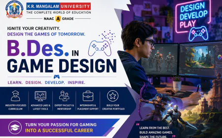 B.Des. in Game Design Course: Everything You Need to Know After 12th