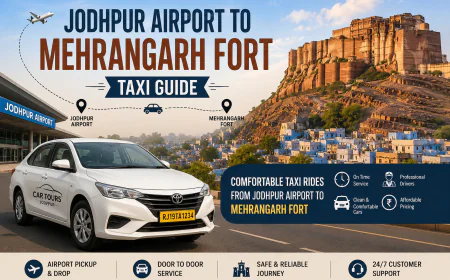 Jodhpur Airport to Mehrangarh Fort Taxi Guide