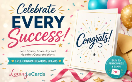 Share Joy Instantly | Send a Congratulations Card Online Free