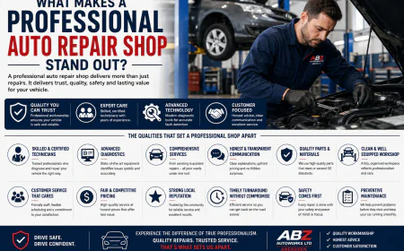 What Makes a Professional Auto Repair Shop Stand Out?