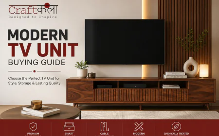 Modern TV Unit A Complete Buying Guide to Elevate Your Living Room