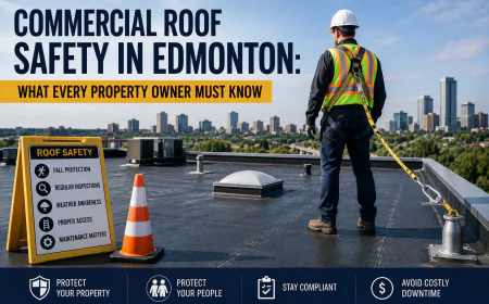 Commercial Roof Safety in Edmonton: What Every Property Owner Must Know