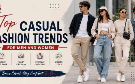 Top Casual Fashion Trends for Men and Women