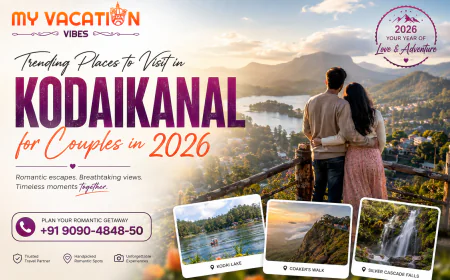 Trending Places to Visit in Kodaikanal for Couples in 2026