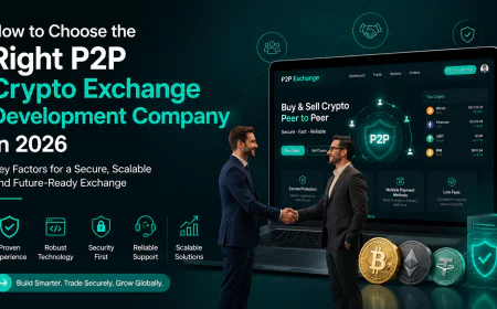 How to Choose the Right P2P Crypto Exchange Development Company in 2026