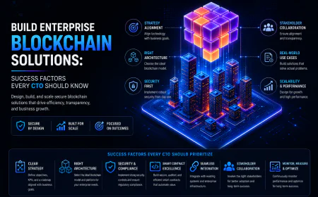 Build Enterprise Blockchain Solutions: Success Factors Every CTO Should Know