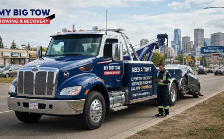 Need a Tow? Expert Tow Truck 24/7 in Best Prices Edmonton