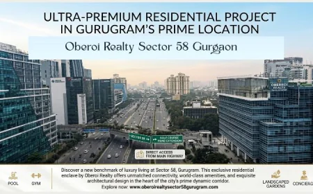 Premium 3 & 4 BHK Apartments at Oberoi Realty Sector 58 Gurgaon