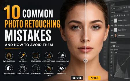 10 Common Photo Retouching Mistakes and How to Avoid Them