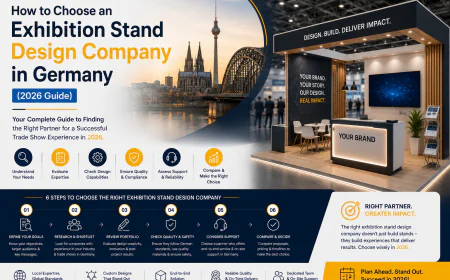 How to Choose an Exhibition Stand Design Company in Germany (2026 Guide)