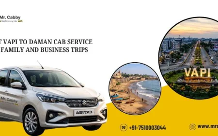 Best Vapi to Daman Cab Service for Family and Business Trips