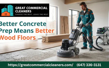 Better Concrete Prep Means Better Wood Floors