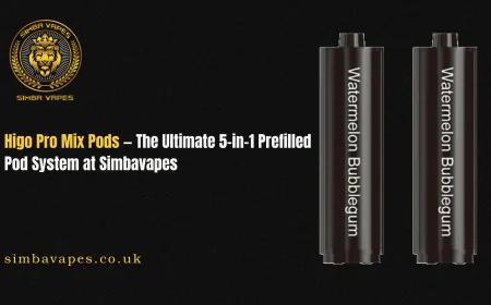 Higo Pro Mix Pods — The Ultimate 5-in-1 Prefilled Pod System at Simbavapes