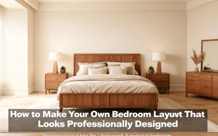 How to Make Your Own Bedroom Layout That Looks Professionally Designed