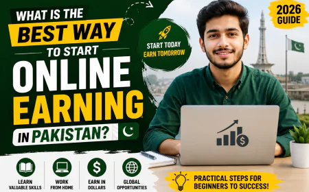What Is the Best Way to Start Online Earning in Pakistan?