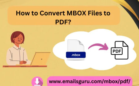 How to Bulk Export MBOX to PDF File Format?
