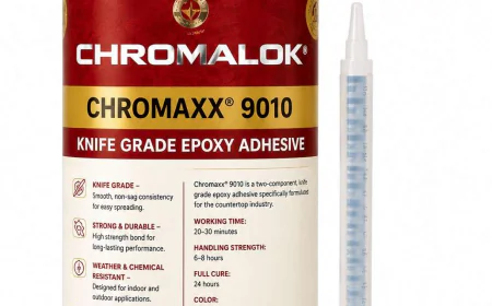 Why Chromaxx 9010 Is the Right Epoxy for Countertop Fabrication