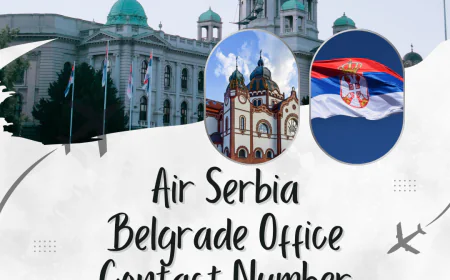 Air Serbia Belgrade Office Contact Number +1-888-738-0817