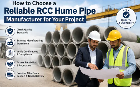 How to Choose a Reliable RCC Hume Pipe Manufacturer for Your Project