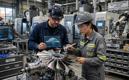From Design File to Finished Part: The Journey Through CNC Precision Machining