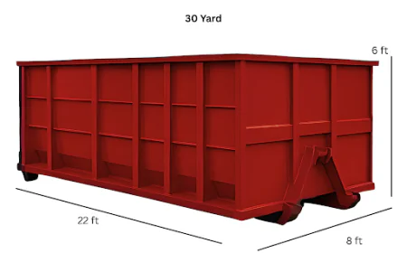 30 Yard Dumpster Rental for Large Construction and Cleanup Projects