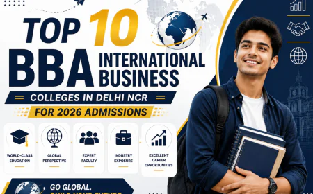 Top 10 BBA International Business Colleges in Delhi NCR for 2026 Admissions