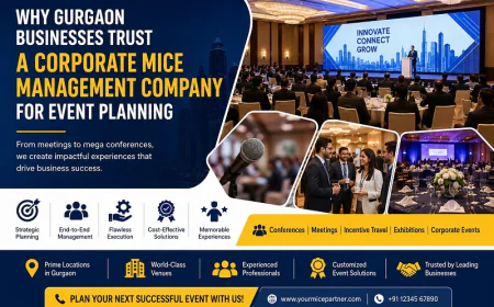 Why Gurgaon Businesses Trust a Corporate MICE Management Company for Event Planning