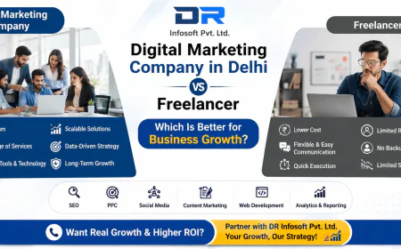 Digital Marketing Company in Delhi vs Freelancer: Which Is Better for Business Growth?