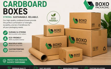 Cardboard Boxes: Durable Packaging Solutions for Every Business