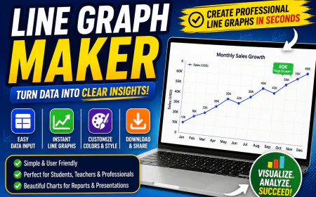 Line Graph Maker: A Simple Way to Visualize Data and Trends