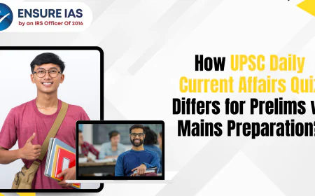 How UPSC Daily Current Affairs Quiz Differs for Prelims vs Mains Preparation?