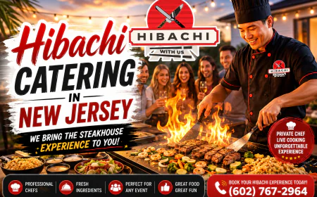Hibachi Catering in New Jersey – Make Every Celebration Unforgettable with Hibachi With Us