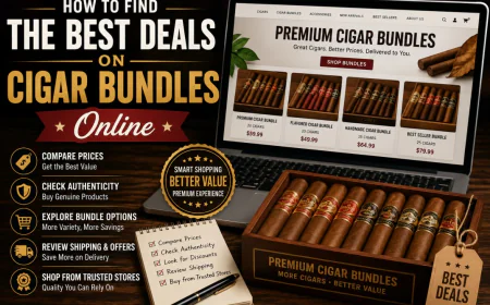 How to Find the Best Deals on Cigar Bundles Online
