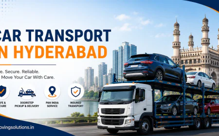 Why Professional Car Transport in Hyderabad Services Are the Smart Choice for Vehicle Relocation