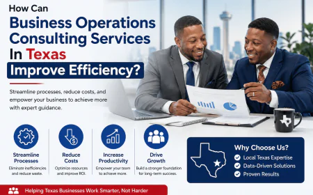 How Can Business Operations Consulting Services In Texas Improve Efficiency?