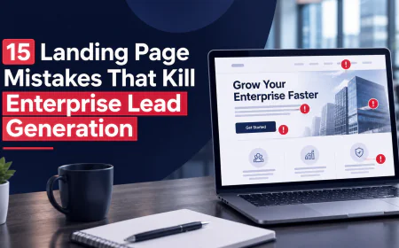 15 Landing Page Mistakes That Hurt Enterprise Leads