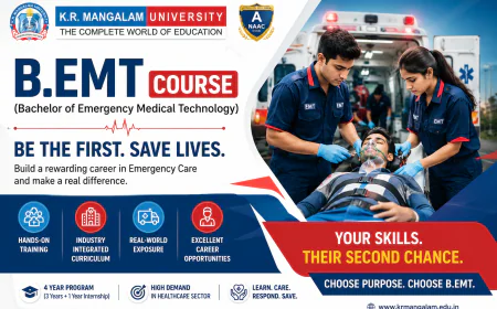 B.EMT Course: Eligibility, Scope & Career Opportunities