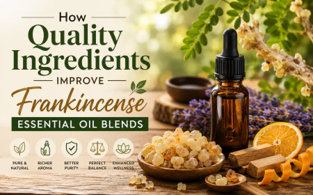 How Quality Ingredients Improve Frankincense Essential Oil Blends