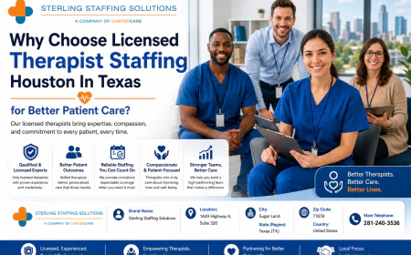 Why Choose Licensed Therapist Staffing Houston In Texas for Better Patient Care?