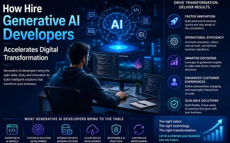 How Hire Generative AI Developers Accelerates Digital Transformation