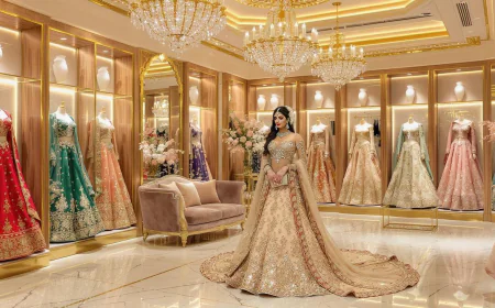 Indian Lehenga Dallas Elegant Designer Fashion