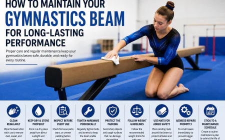 How to Maintain Your Gymnastics Beam for Long-Lasting Performance