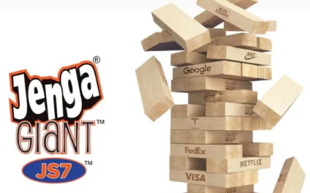 Custom Giant Jenga: Fun Outdoor Game for Every Event