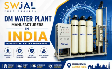DM Water Plant Manufacturers In India | Swjal Process Pvt Ltd