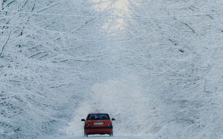 Winter driving prep checklist