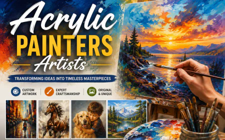 Acrylic Painters Artists Creating Custom Fine Art with Lasting Impact