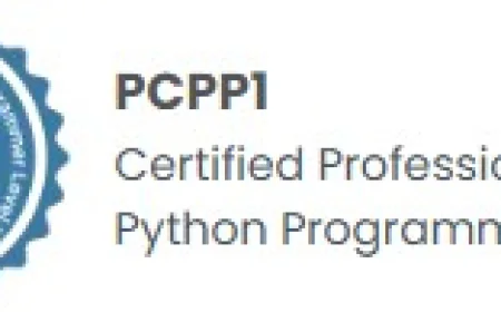 PCPP1 Training | Advance Python Programming Course