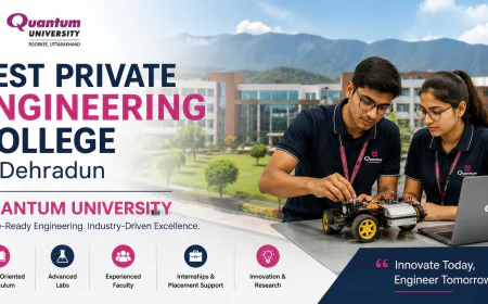 Engineering Career Guide: How the Best Private Engineering College in Dehradun Shapes Your Future