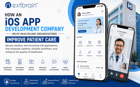 How an iOS App Development Company Helps Healthcare Organizations Improve Patient Care