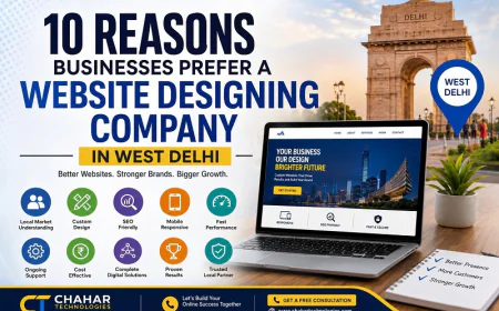 10 Reasons Businesses Prefer a Website Design Company in West Delhi